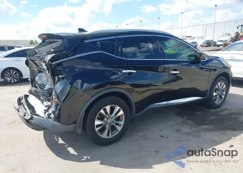 2018 Nissan Murano Sl from USA, damaged, VIN 5N1AZ2MH8JN203479